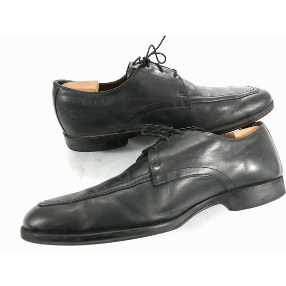 ALLEN EDMONDS Tribeca Apron Toe Black Leather 10.5